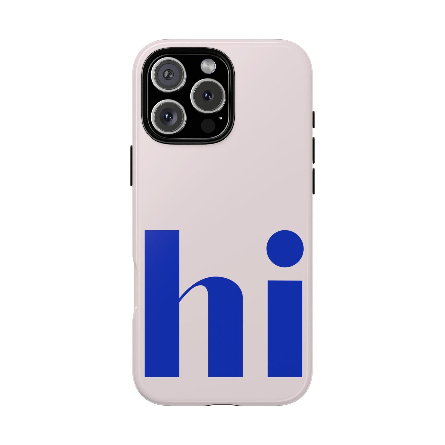 Hi Bye iPhone Case