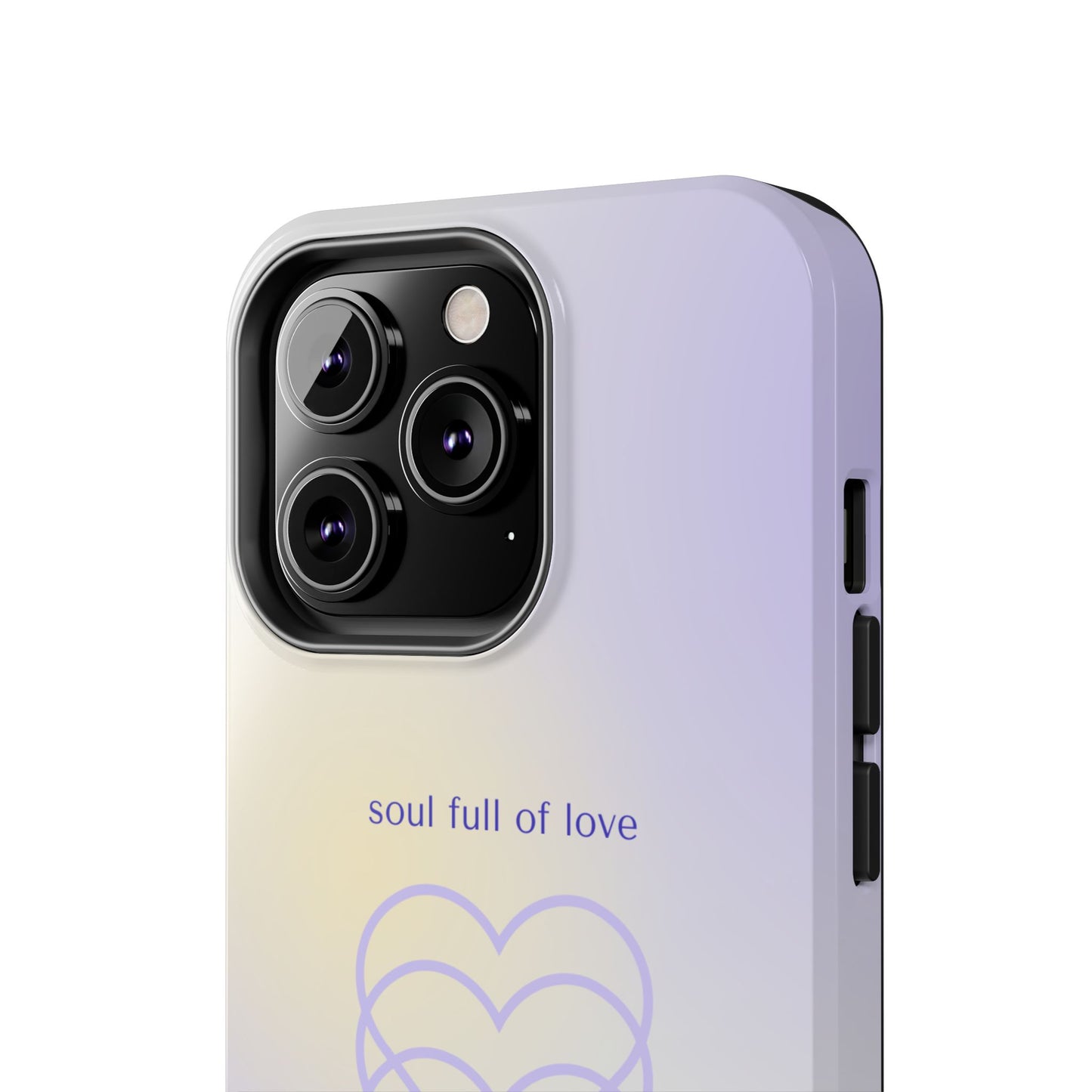 Funda para iPhone con alma llena de amor