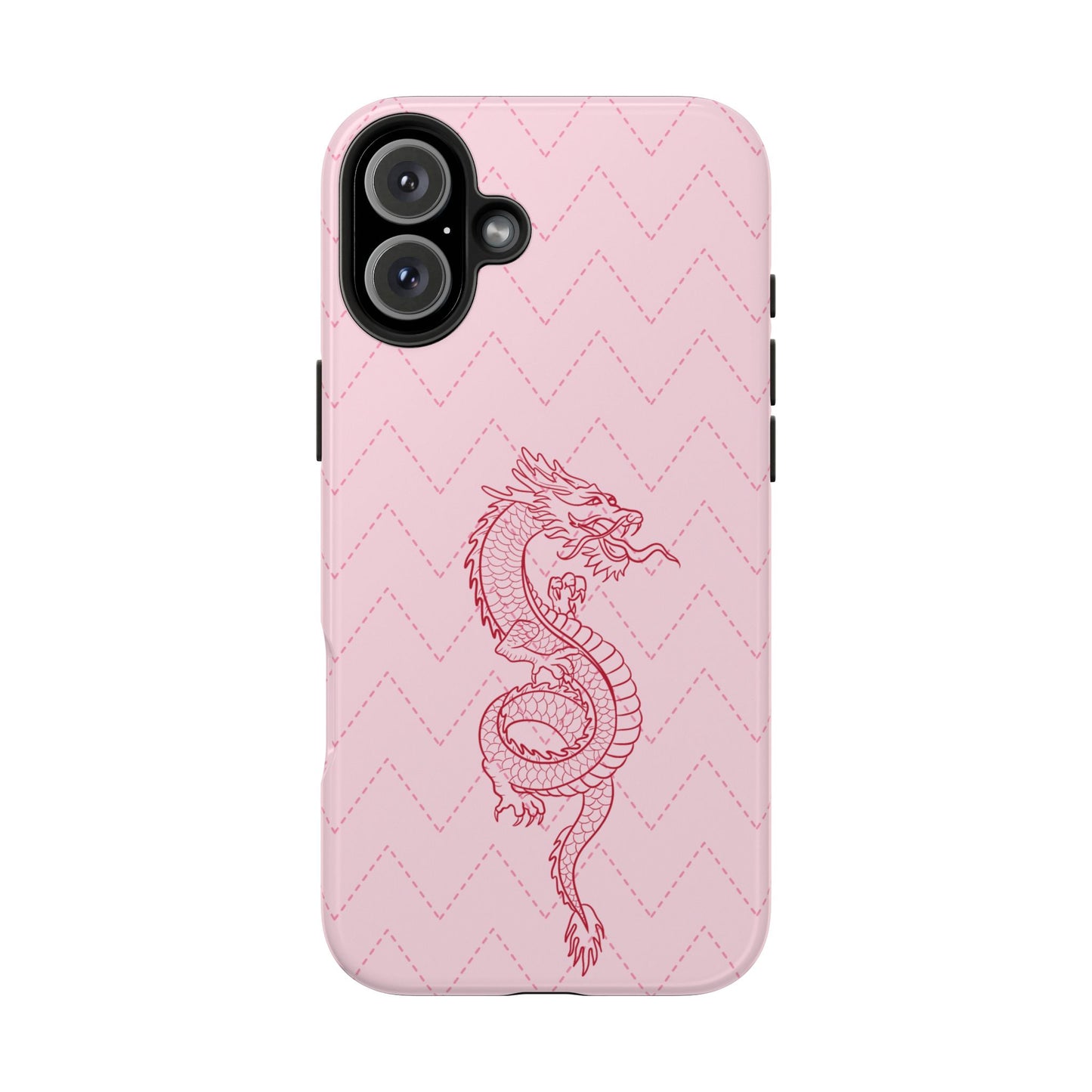 Coque iPhone Dragon Rose