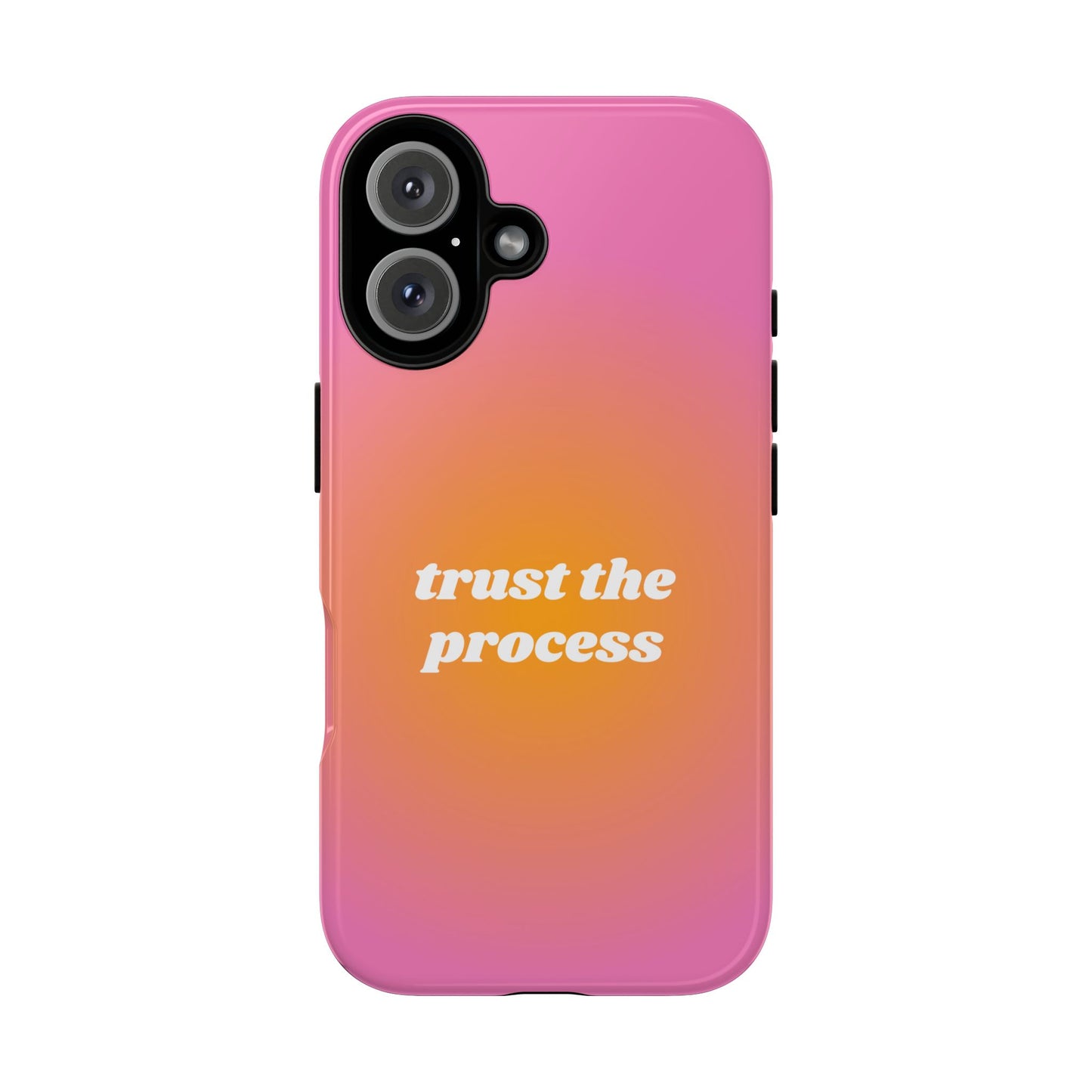 Trust the Process Sunset iPhone Case