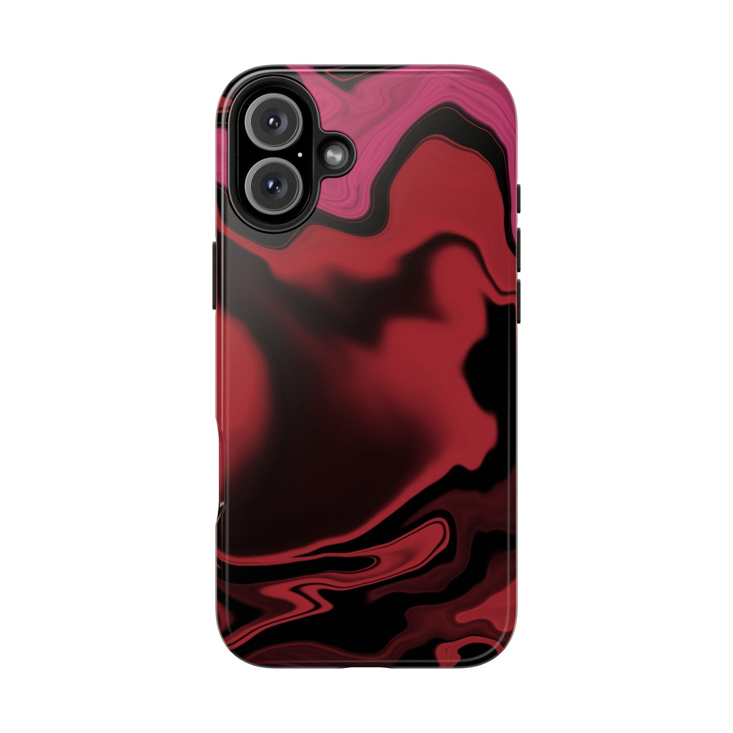 Coque iPhone rouge sang