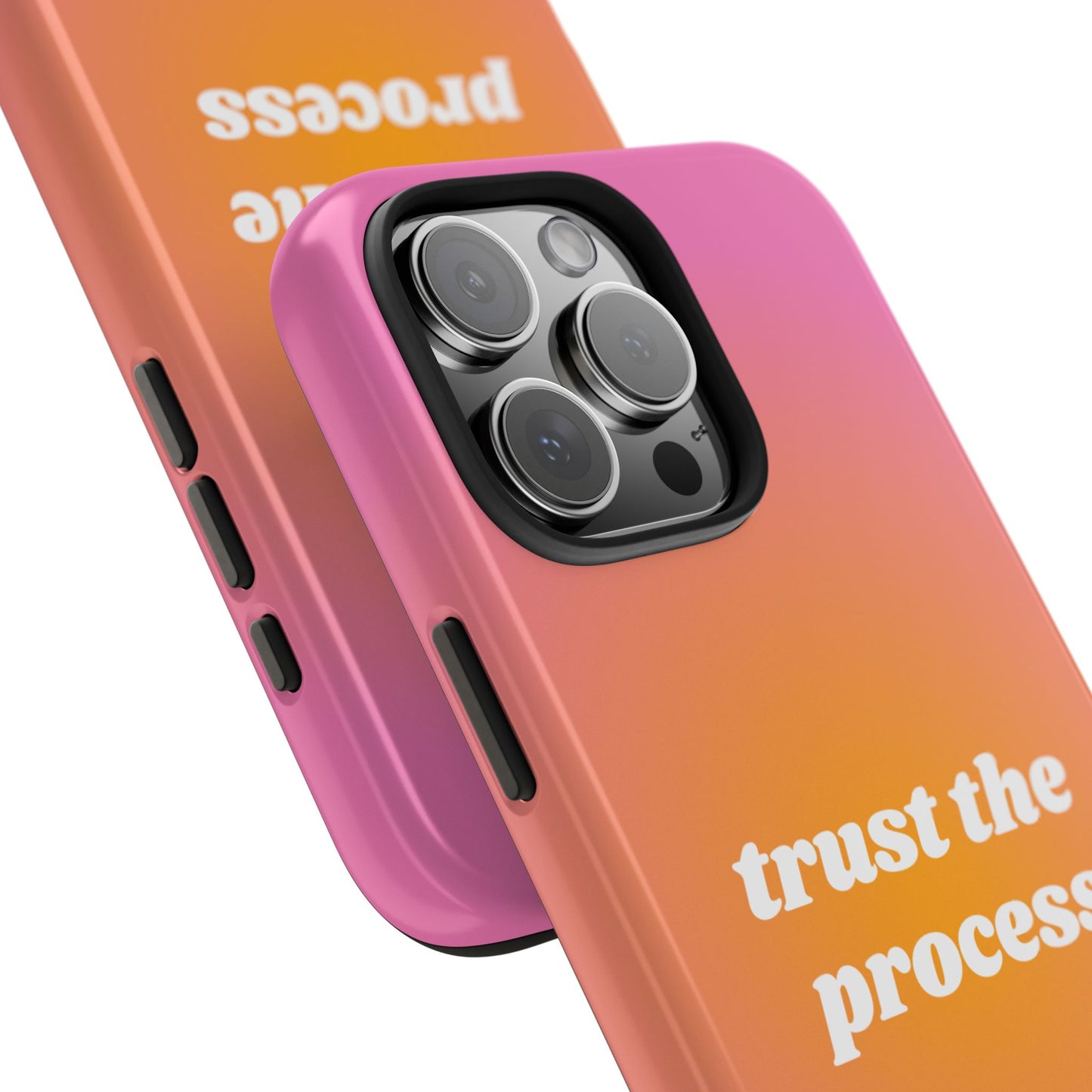 Trust the process Sunset iPhone Case