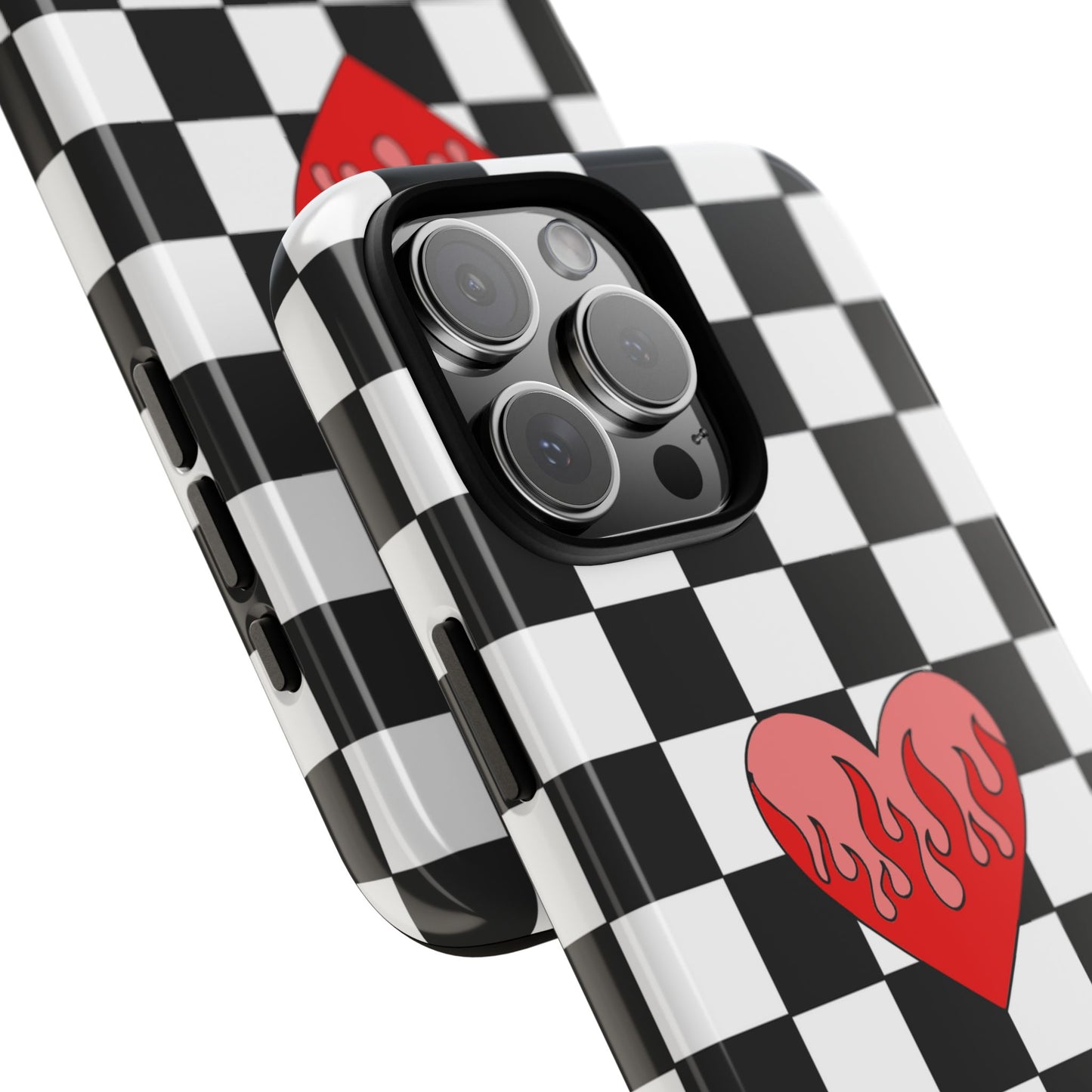 Checkmate Black & White iPhone Case
