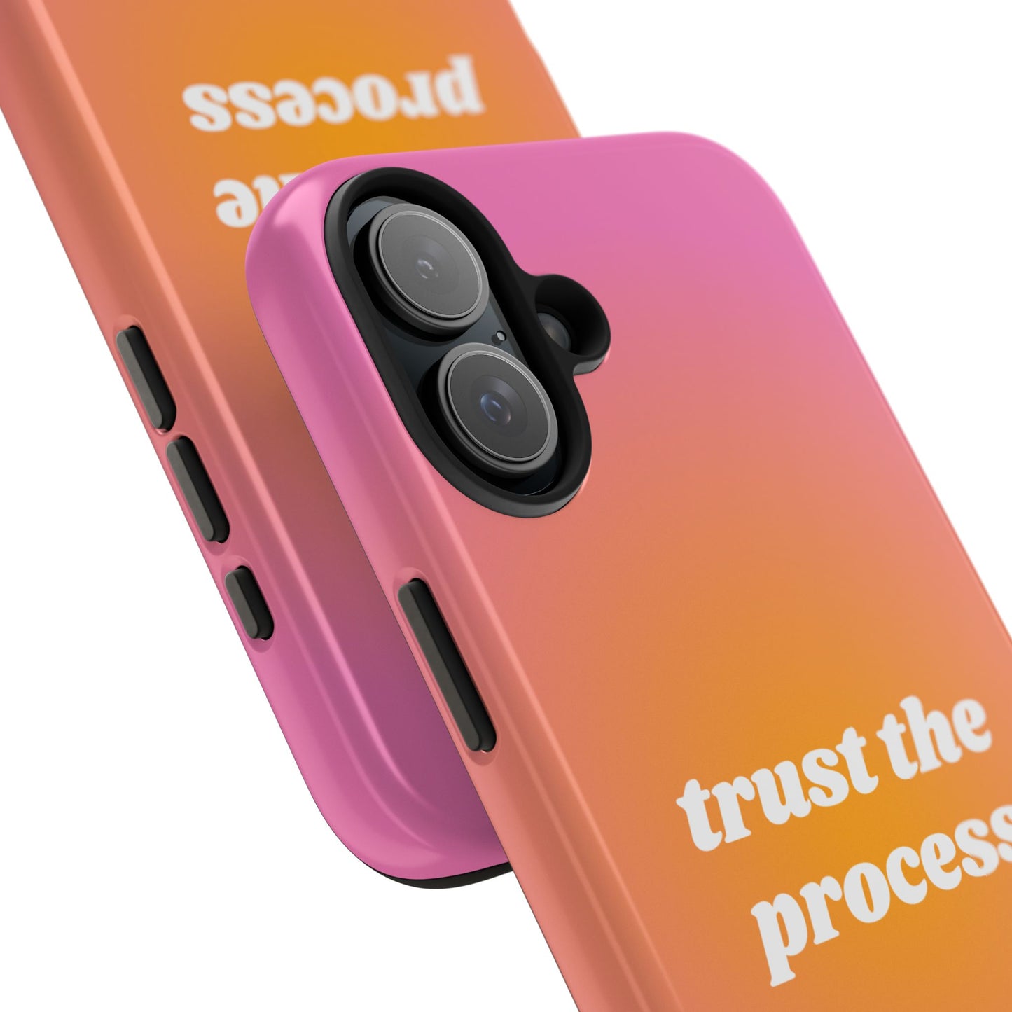 Trust the process Sunset iPhone Case