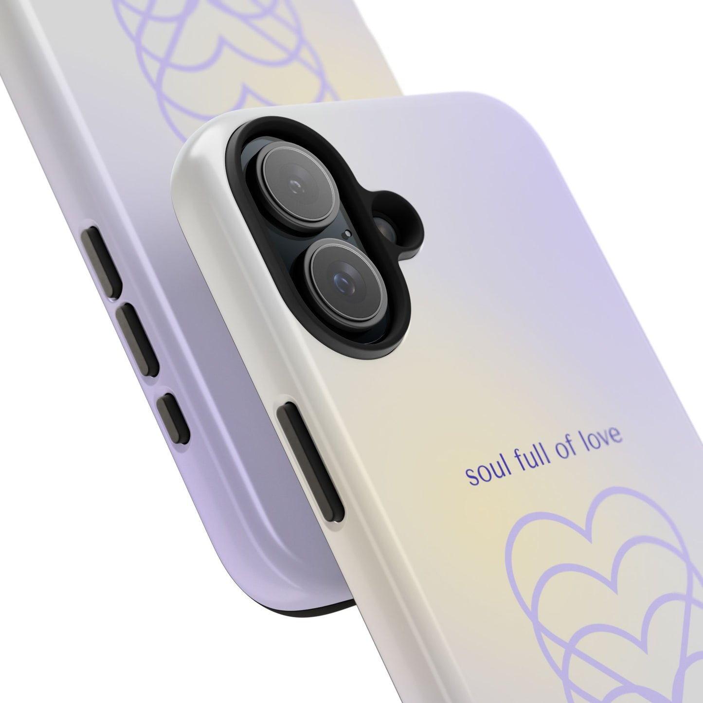 Funda para iPhone con alma llena de amor