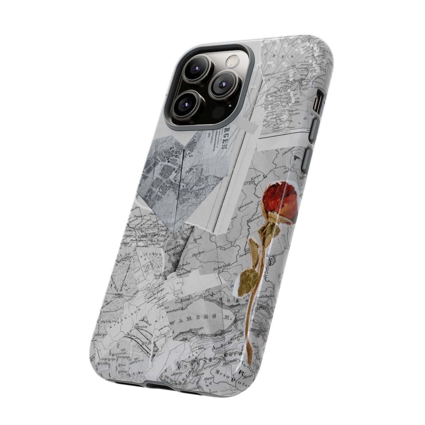 Paper Rose iPhone Case