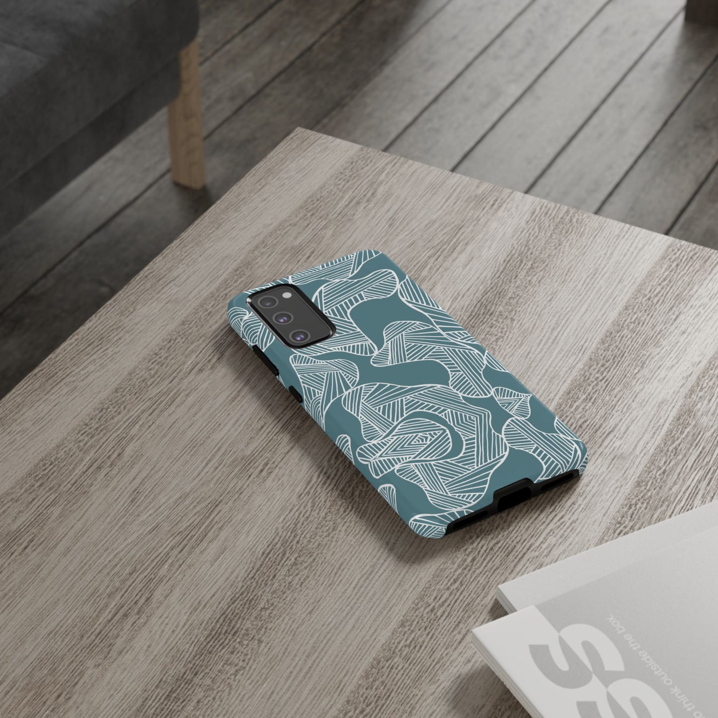 Abstract Leaves Green Samsung Case