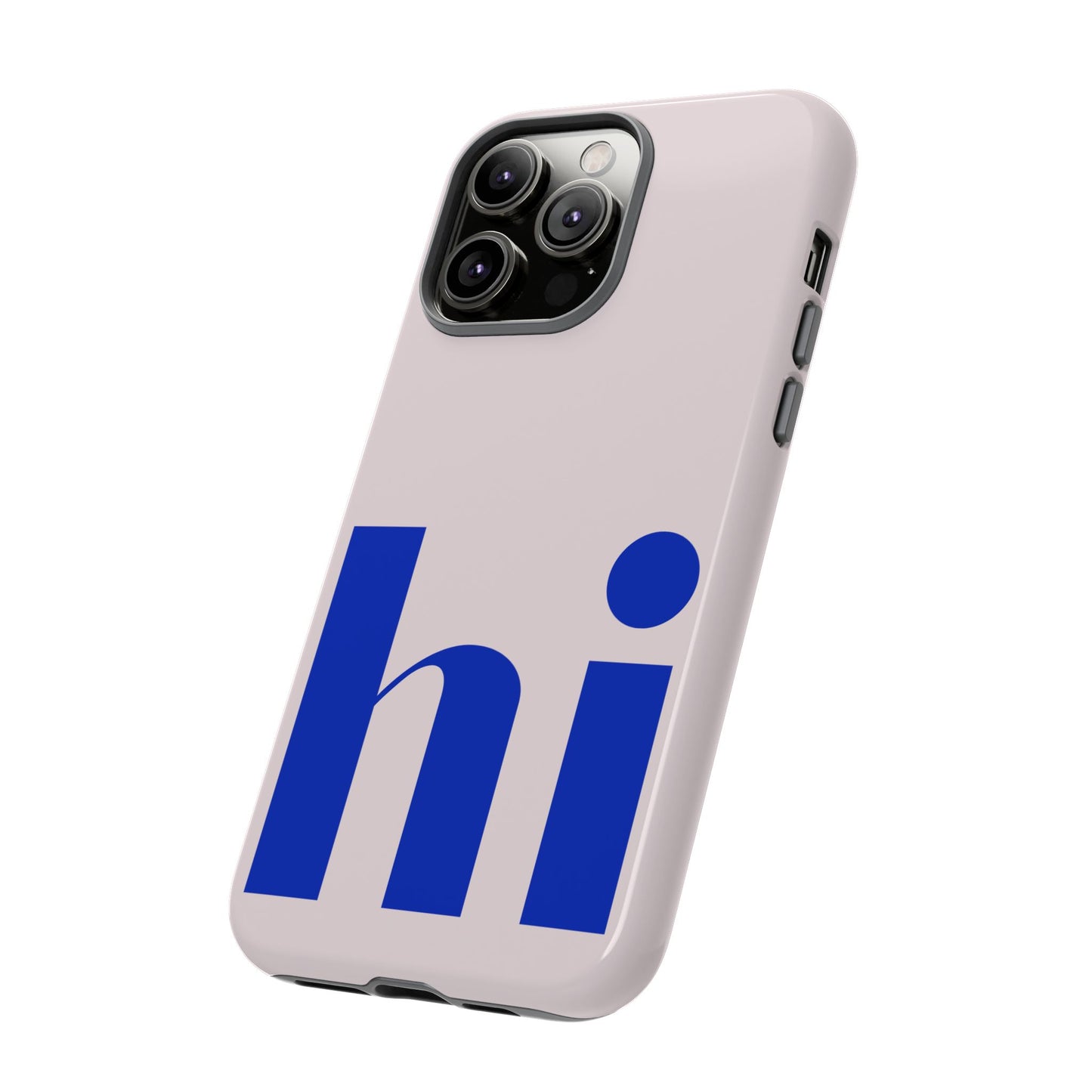 Hi Bye iPhone Case