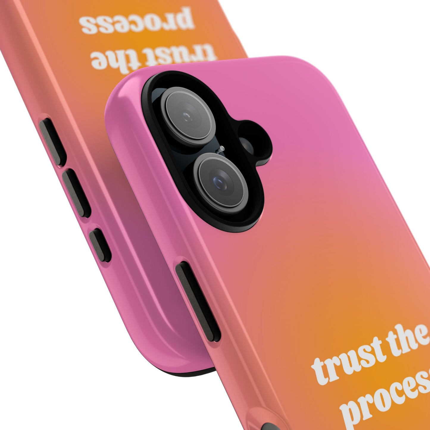 Trust the Process Sunset iPhone Case