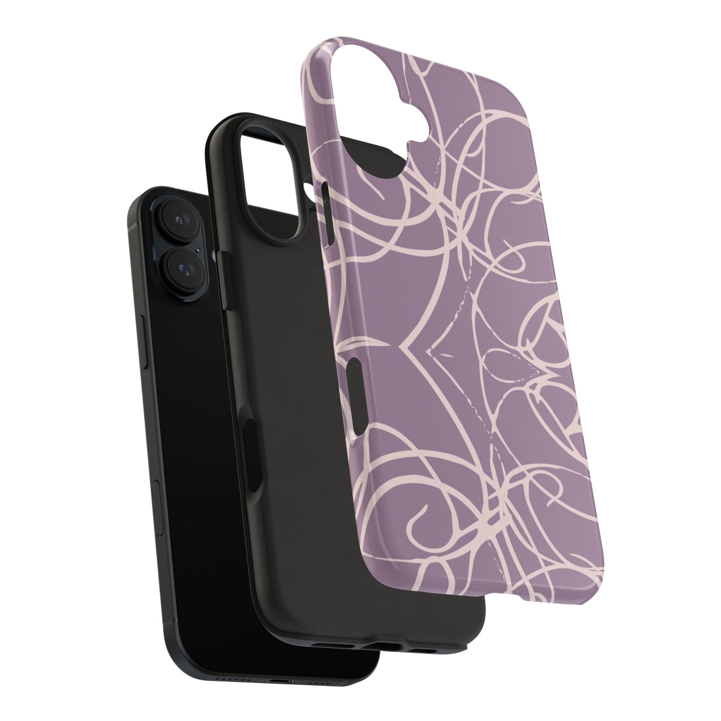 Funda abstracta vintage para iPhone