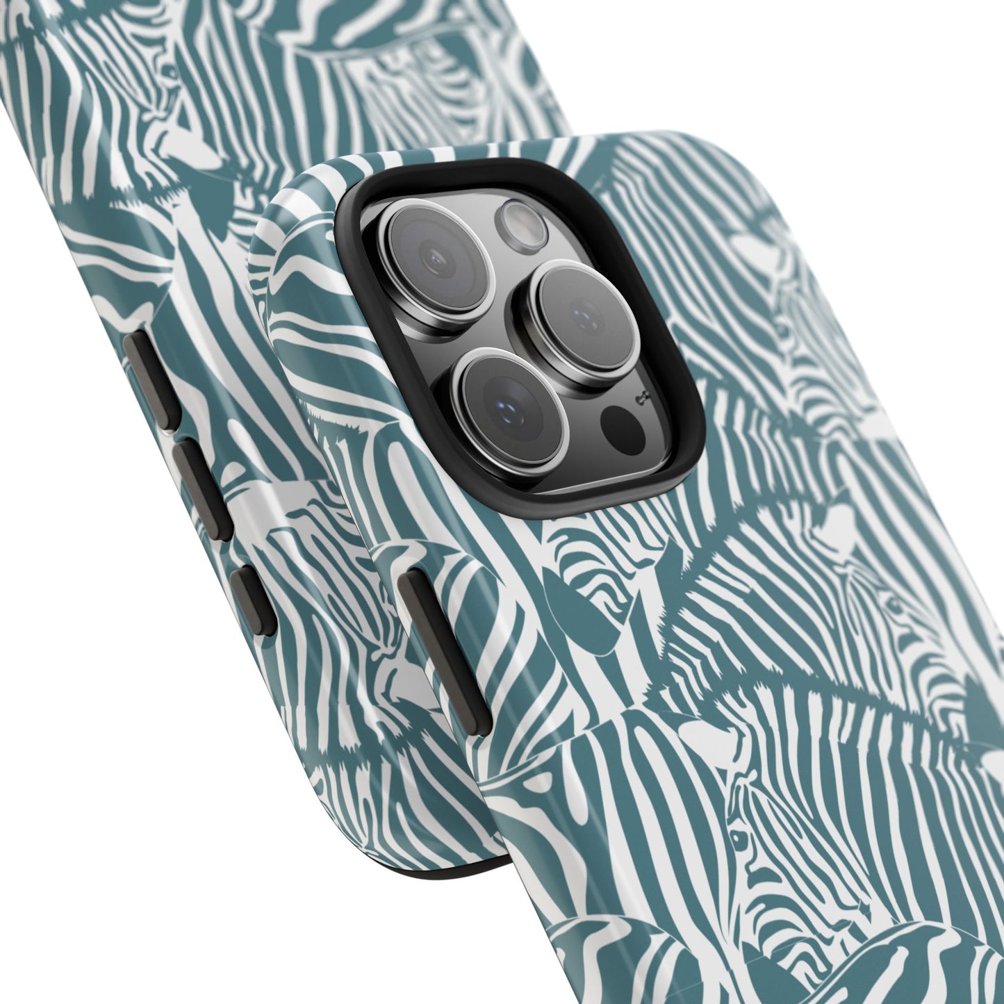 Coque iPhone Zèbre Verte