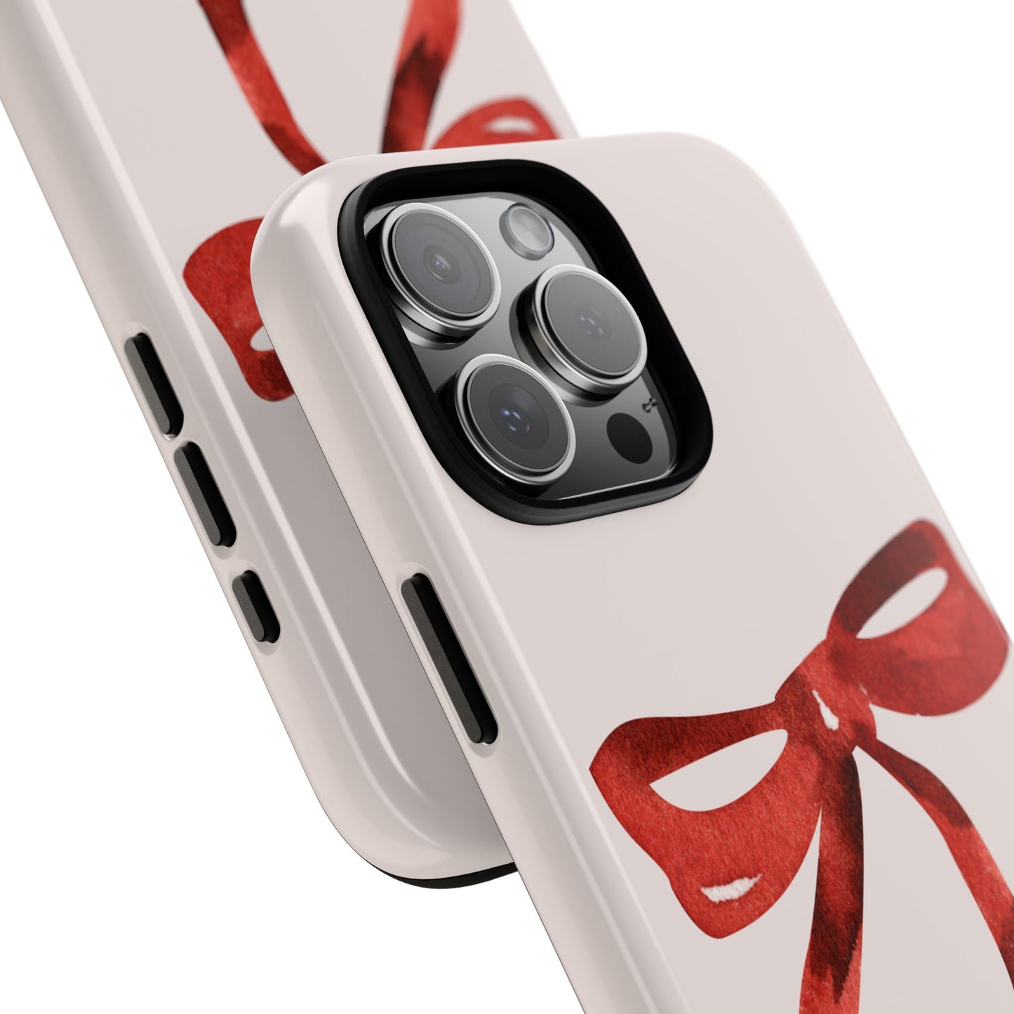 Red Bow "M" iPhone Case iPhone Case