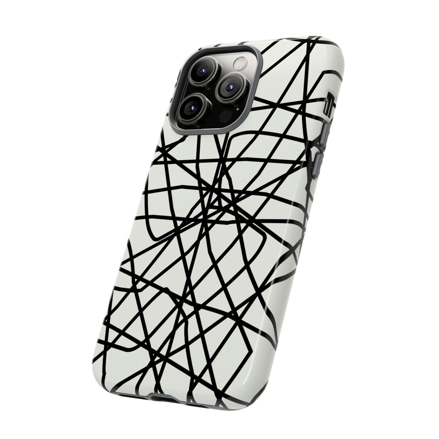 Black Chaos iPhone Case