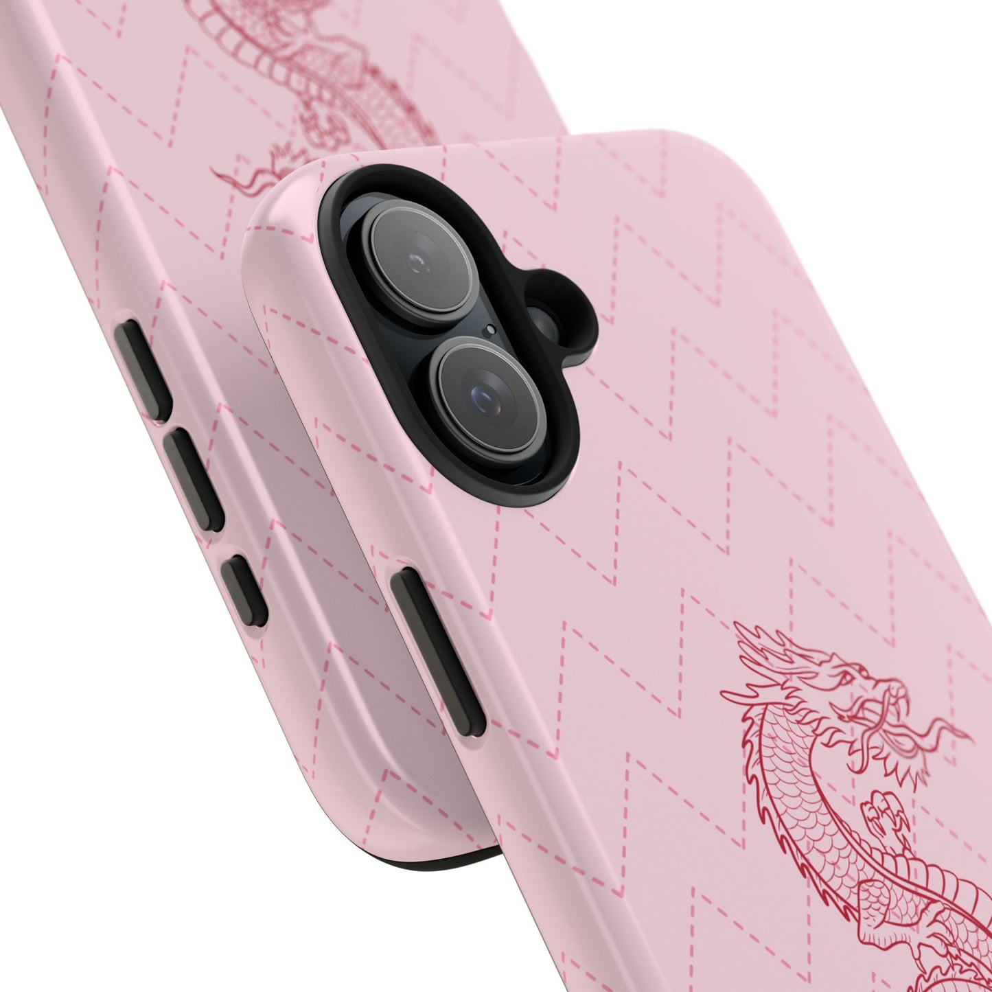 Coque iPhone Dragon Rose