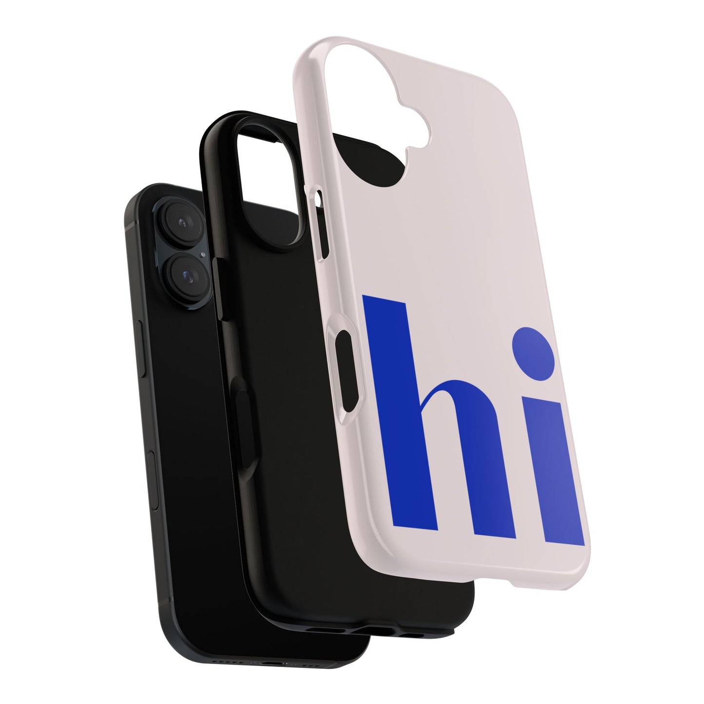 Hi Bye iPhone Case
