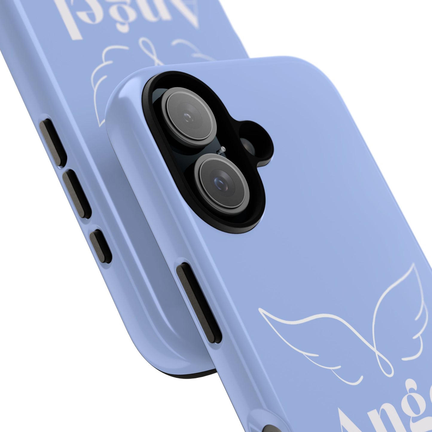 Angel Baby Blue iPhone Case