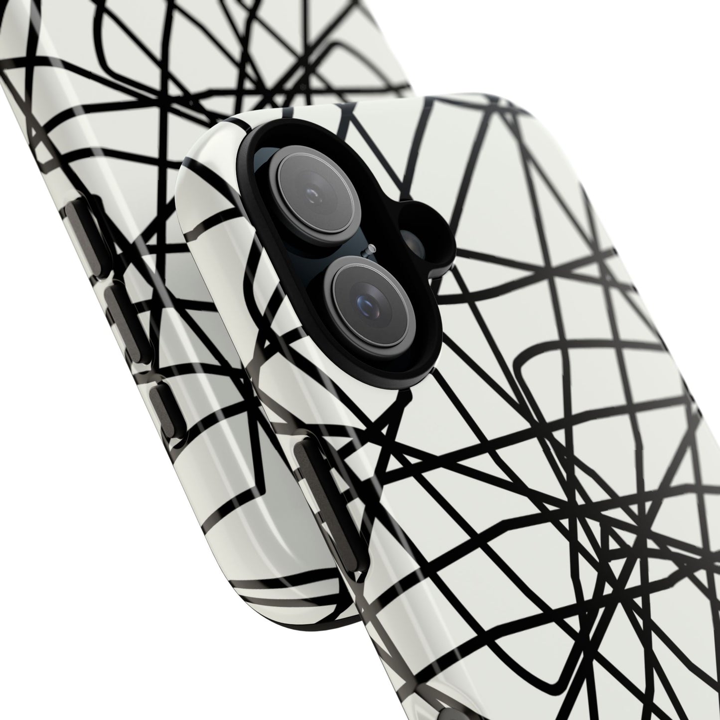 Black Chaos iPhone Case