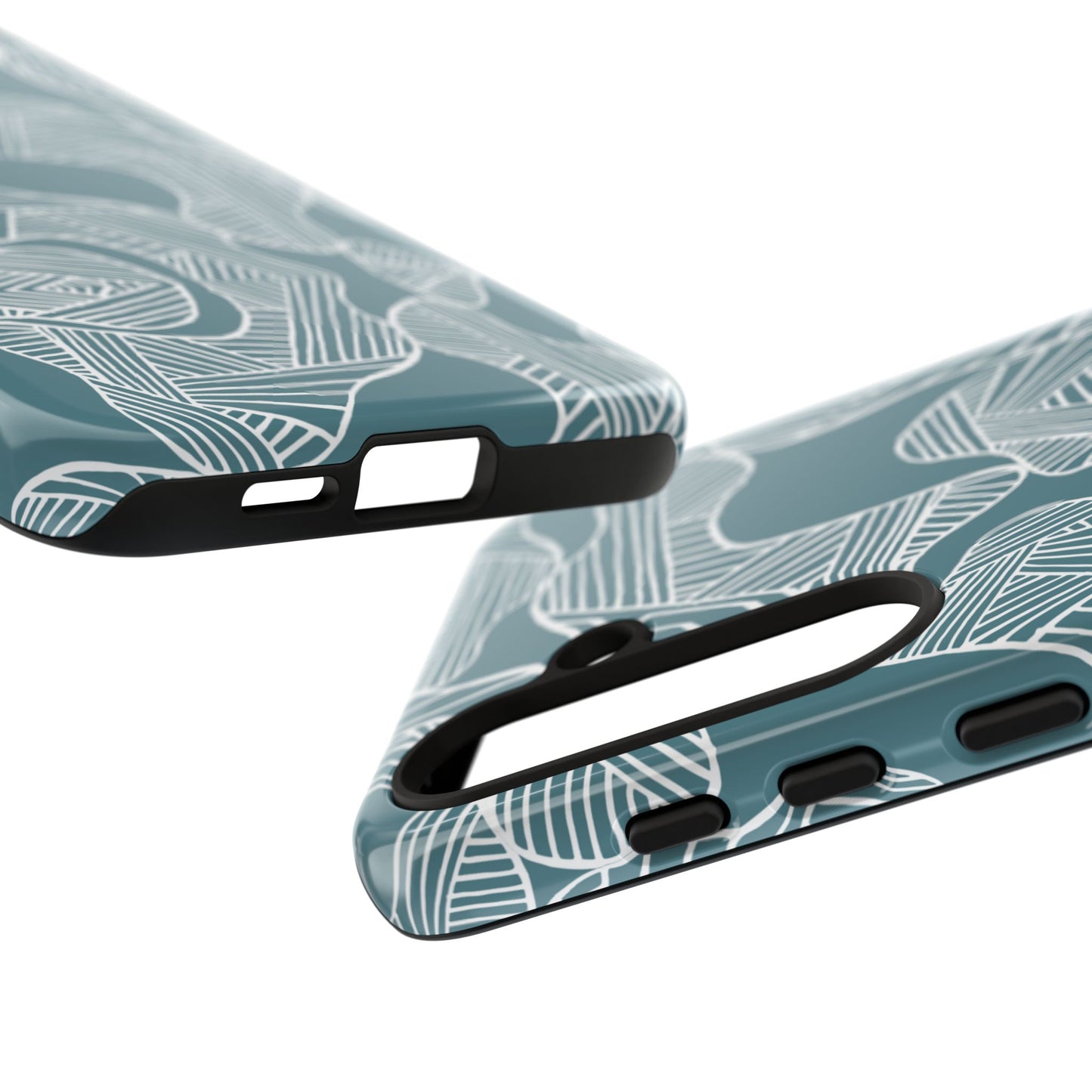 Abstract Leaves Green Samsung Case