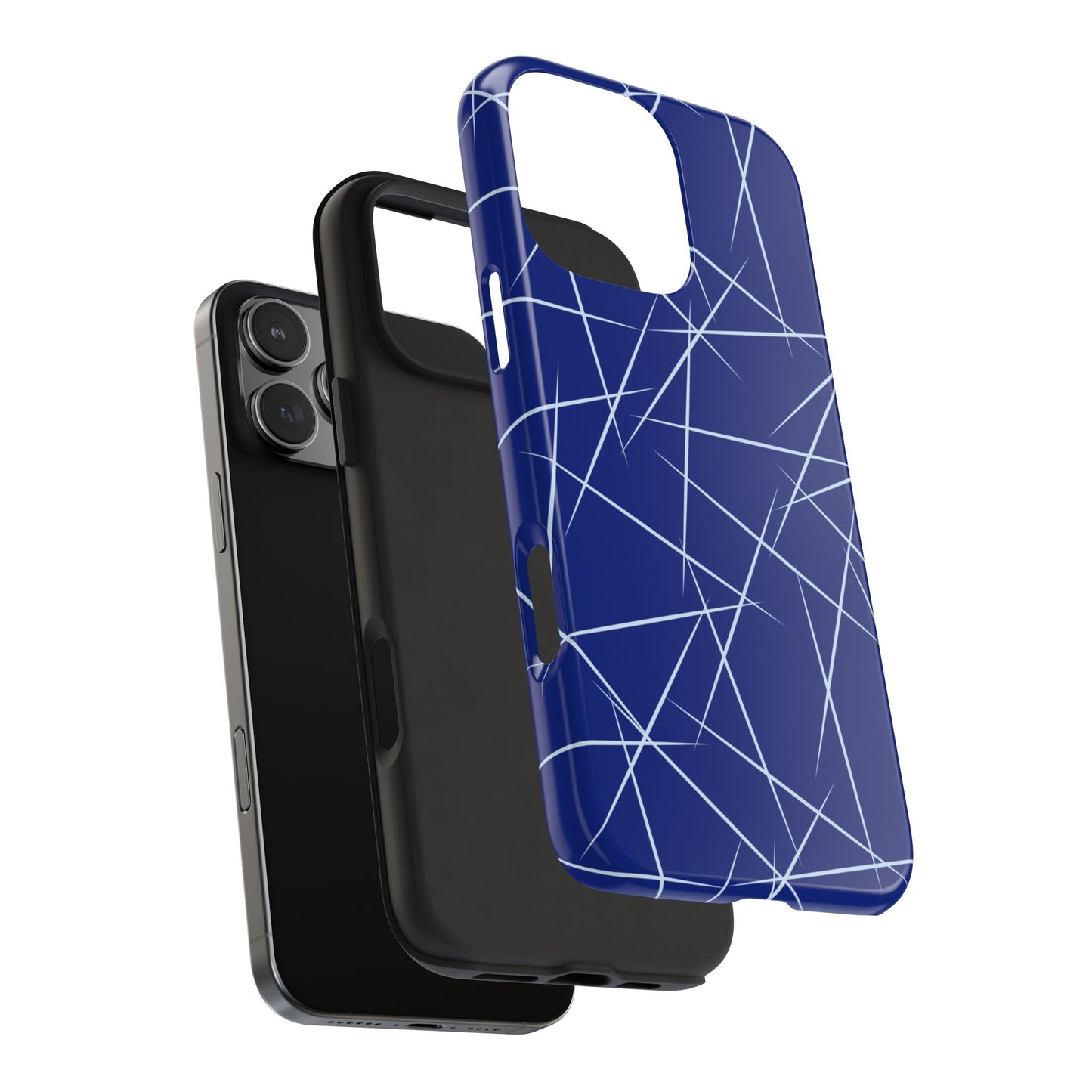 Funda azul para iPhone