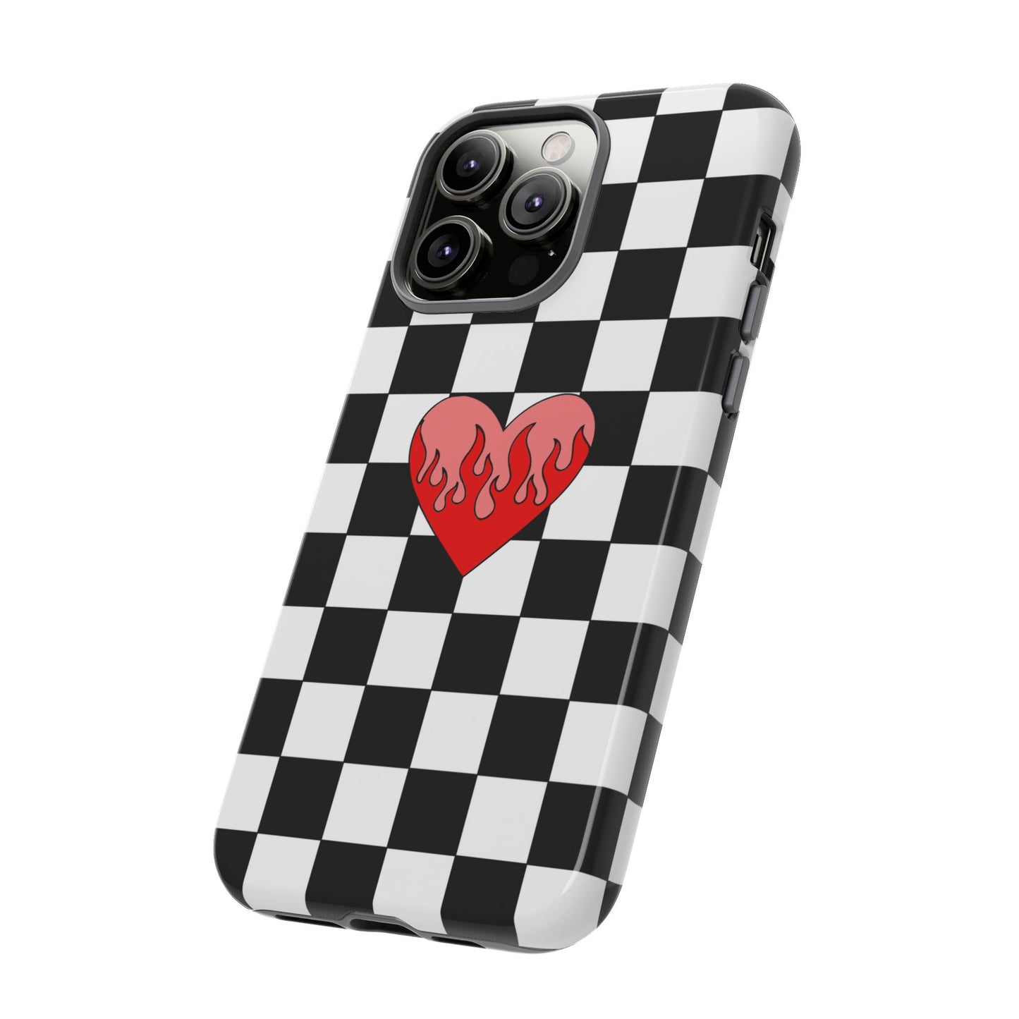 Checkmate Black & White iPhone Case