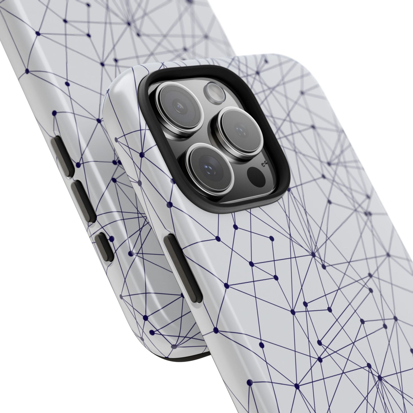 Funda abstracta para iPhone con diseño de galaxia