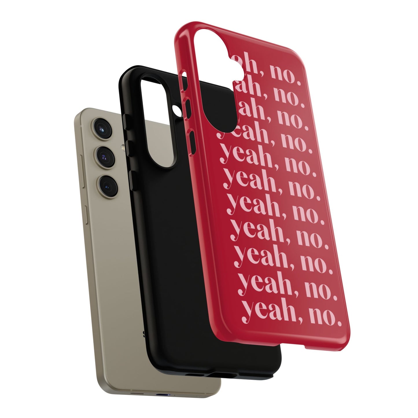 Yeah, no. Red Samsung Case