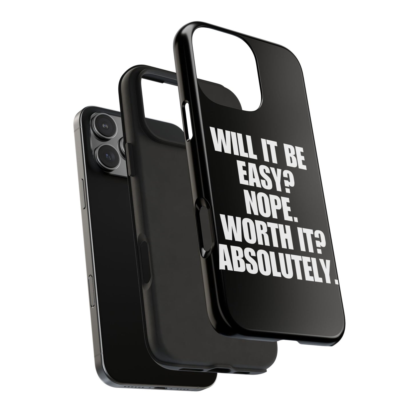 Inspiration. Black iPhone Case