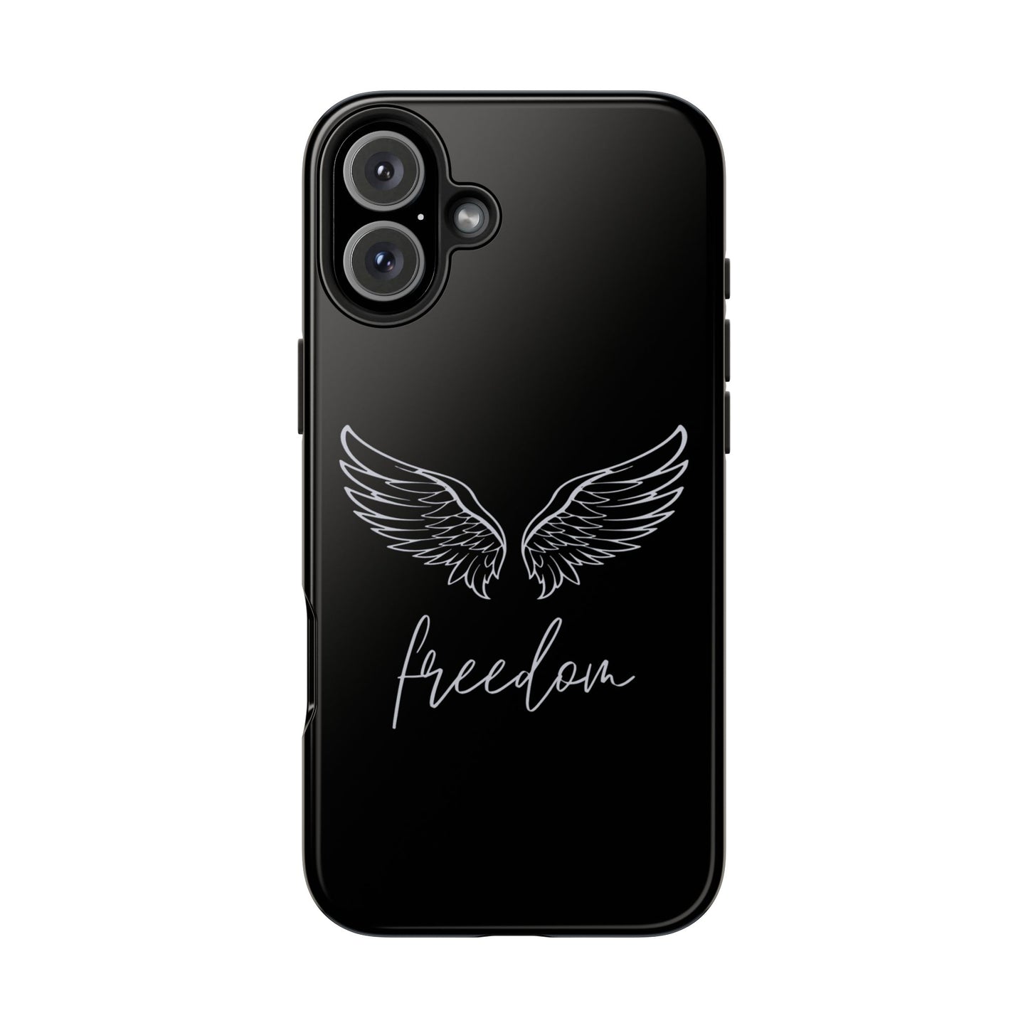 Coque iPhone Ailes d'Ange Noires
