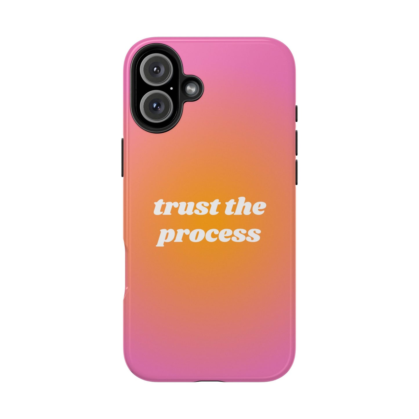 Trust the process Sunset iPhone Case