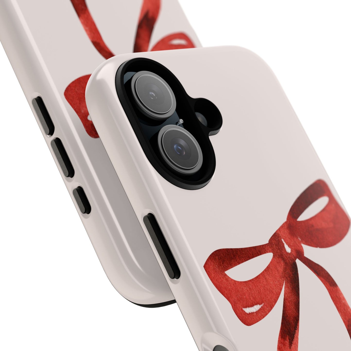 Red Bow "M" iPhone Case iPhone Case