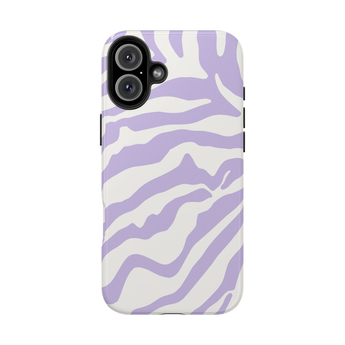 Funda para iPhone con estampado animal morado