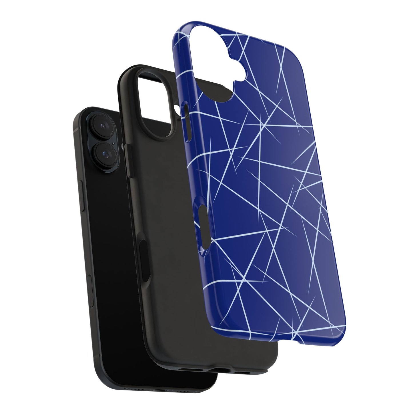 Funda azul para iPhone