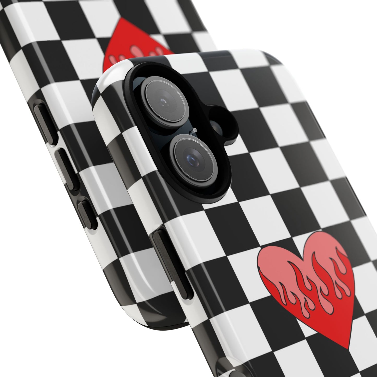 Checkmate Black & White iPhone Case