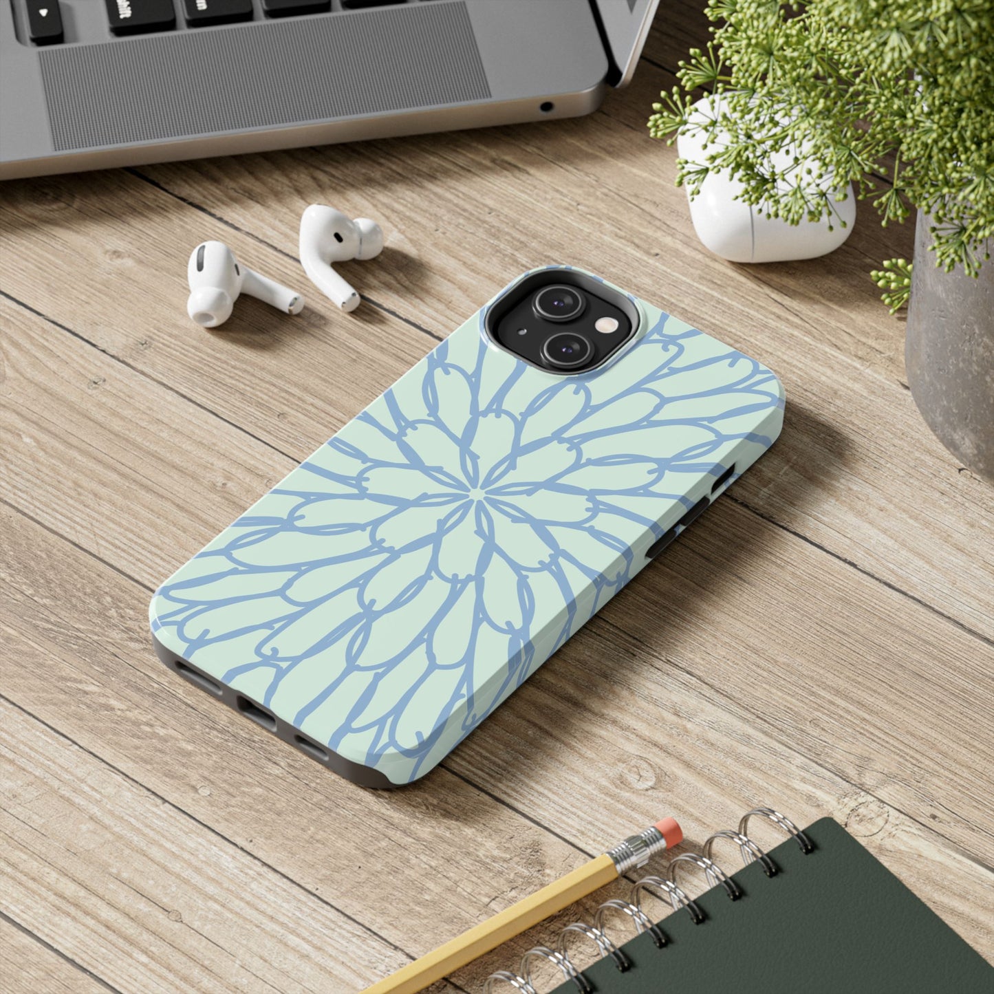 Abstract Flower iPhone Case