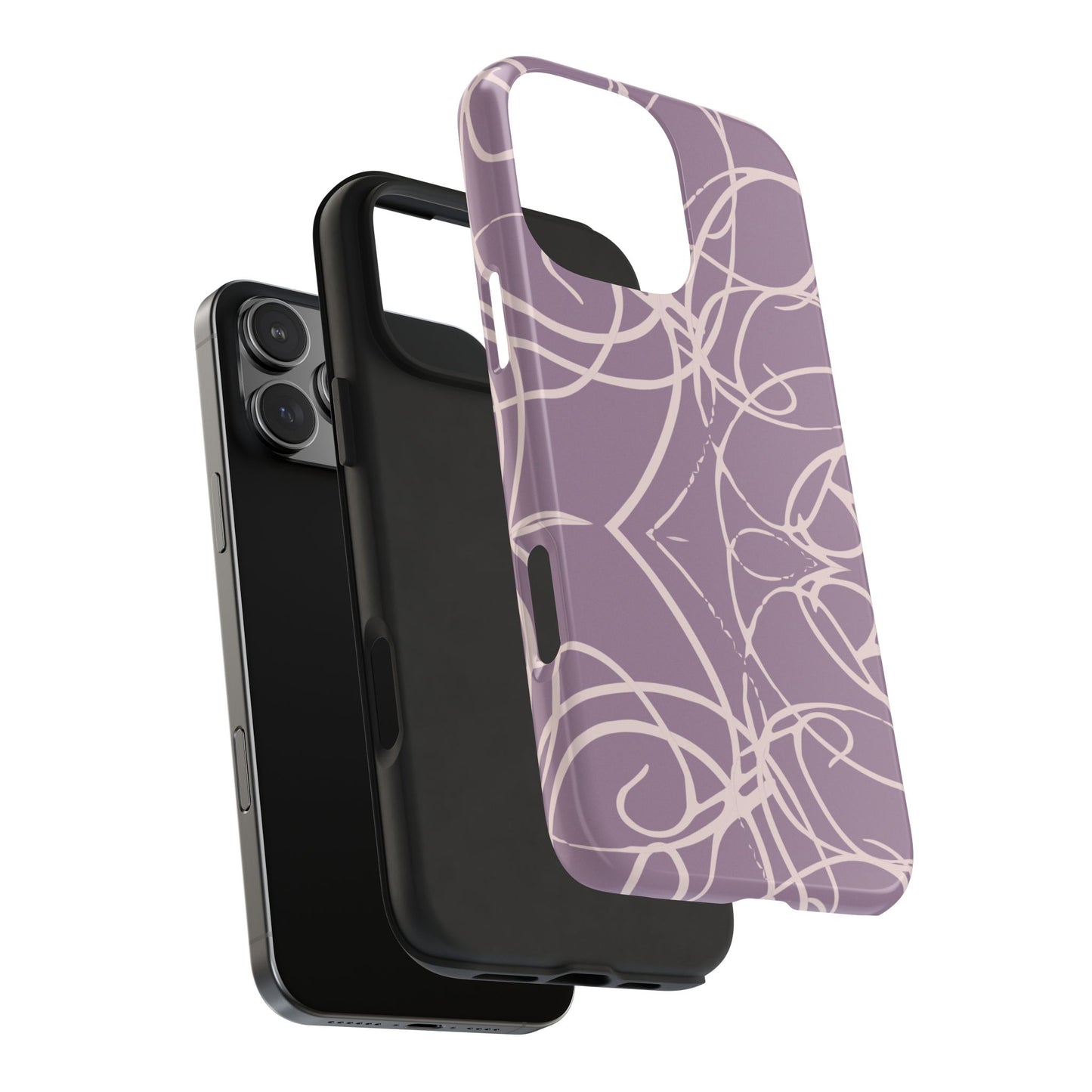 Funda abstracta vintage para iPhone