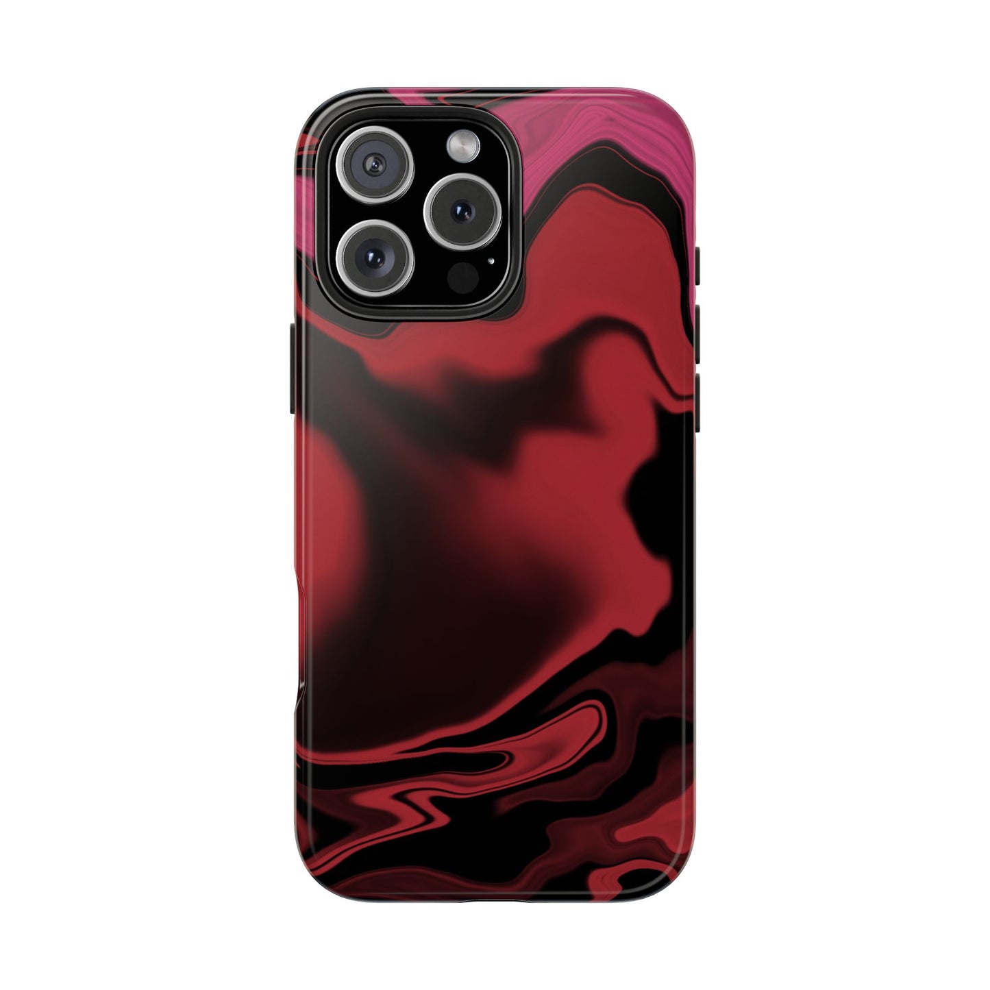 Coque iPhone rouge sang