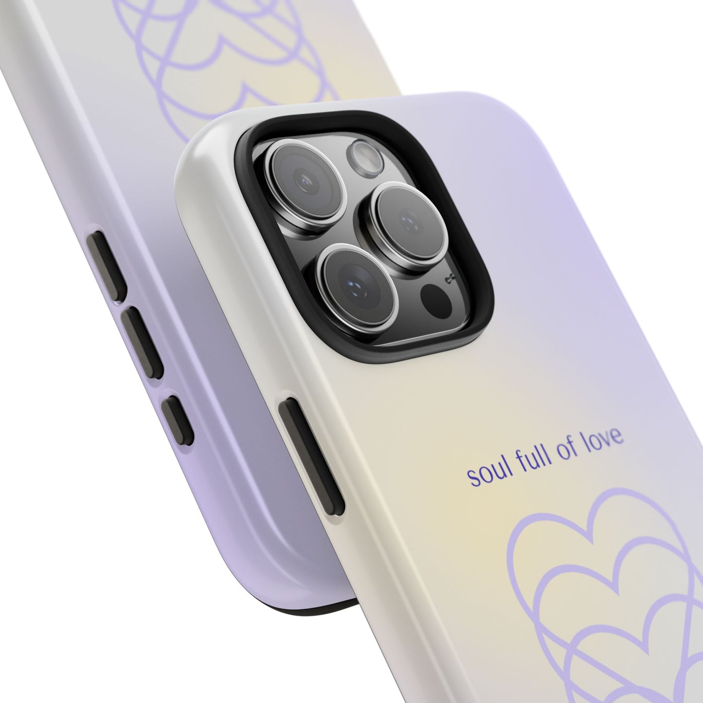 Funda para iPhone con alma llena de amor
