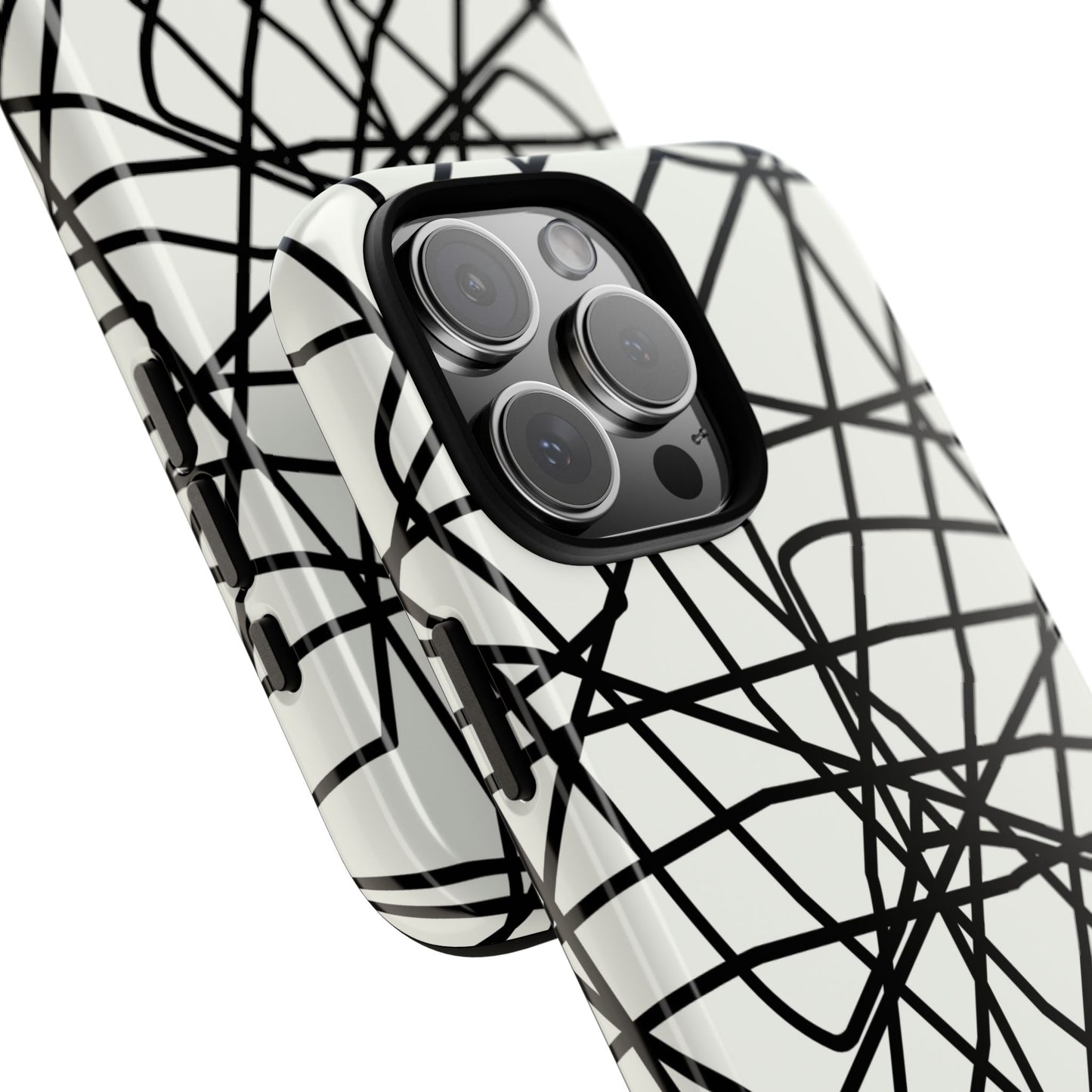 Black Chaos iPhone Case