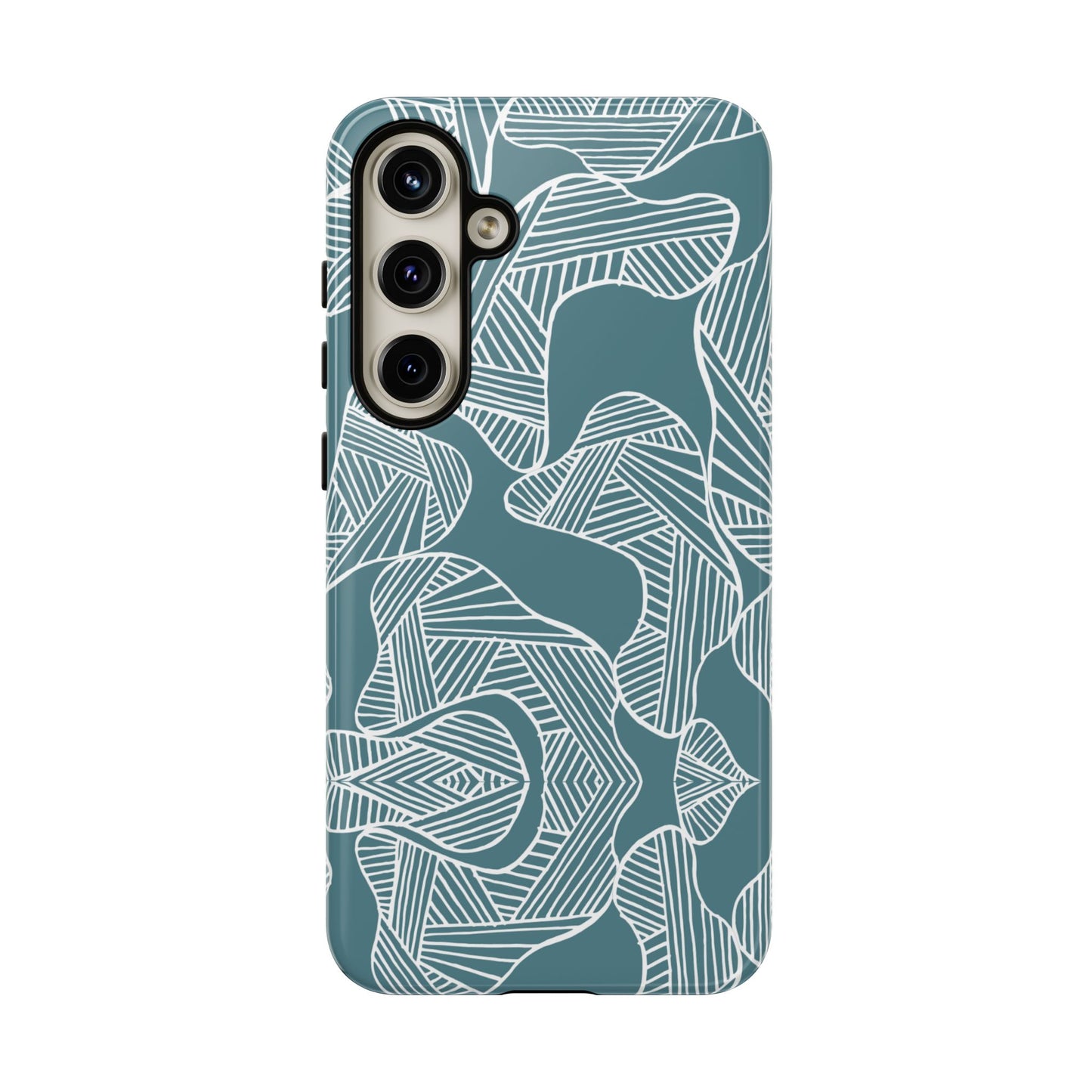 Abstract Leaves Green Samsung Case