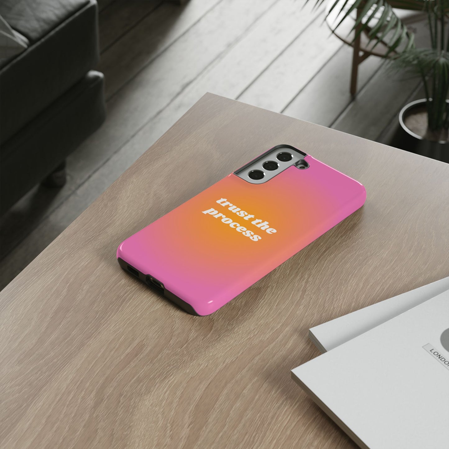 Trust the Process Sunset Samsung Case