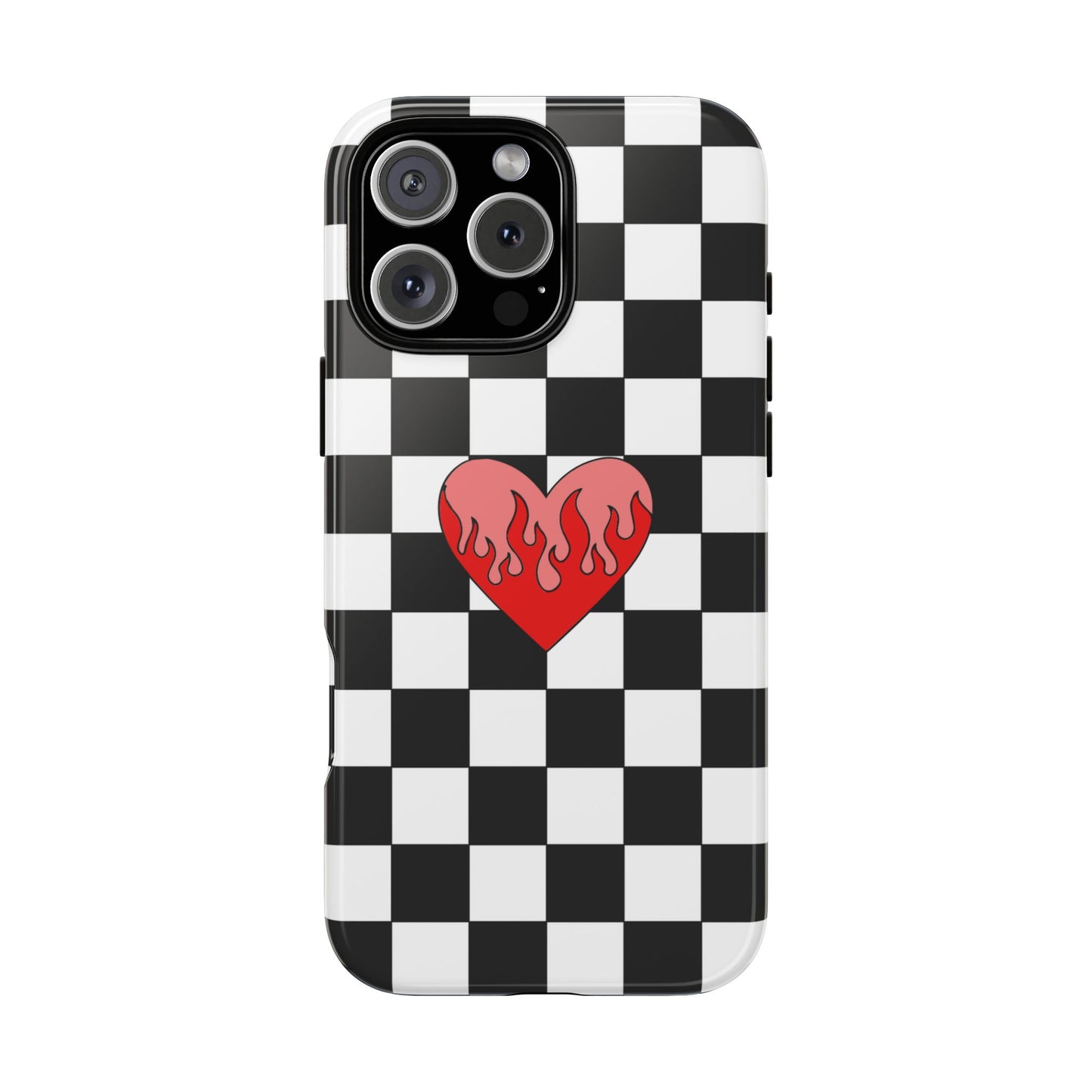 Checkmate Black & White iPhone Case
