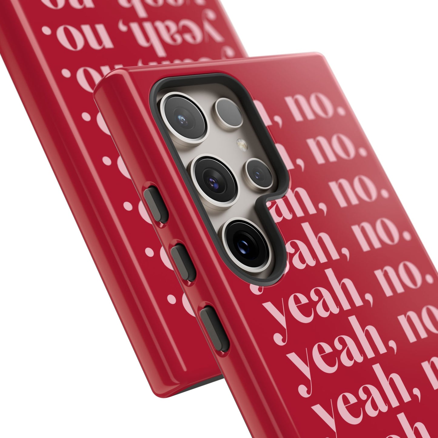 Yeah, no. Red Samsung Case