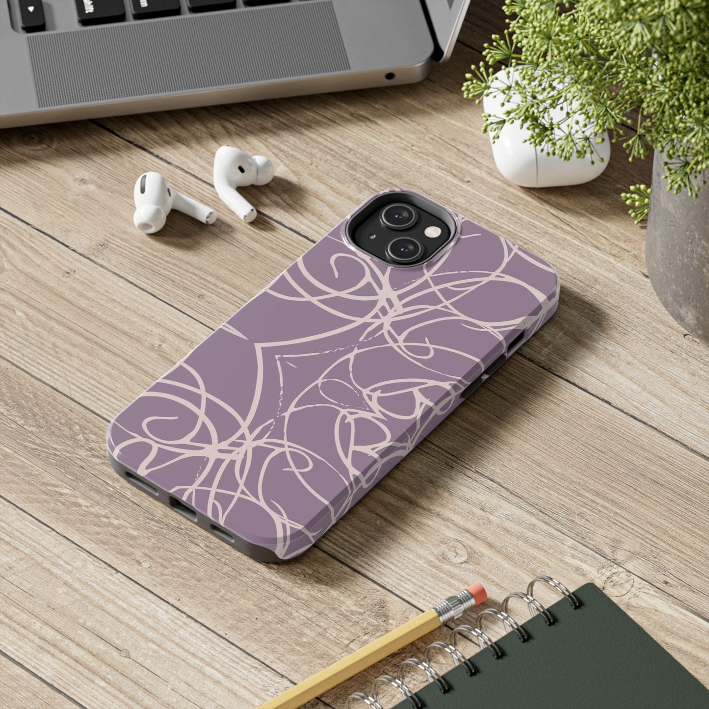 Funda abstracta vintage para iPhone