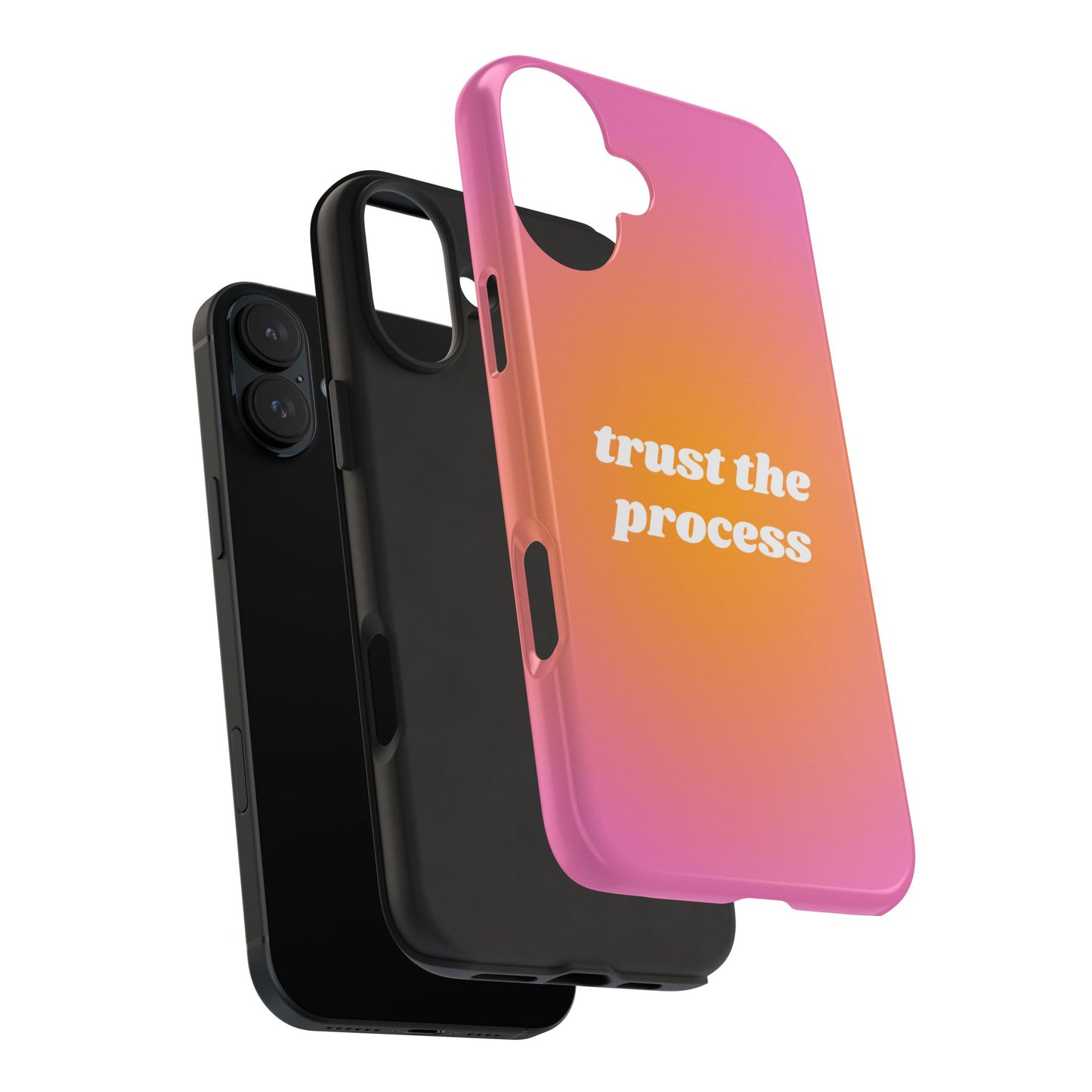 Trust the process Sunset iPhone Case