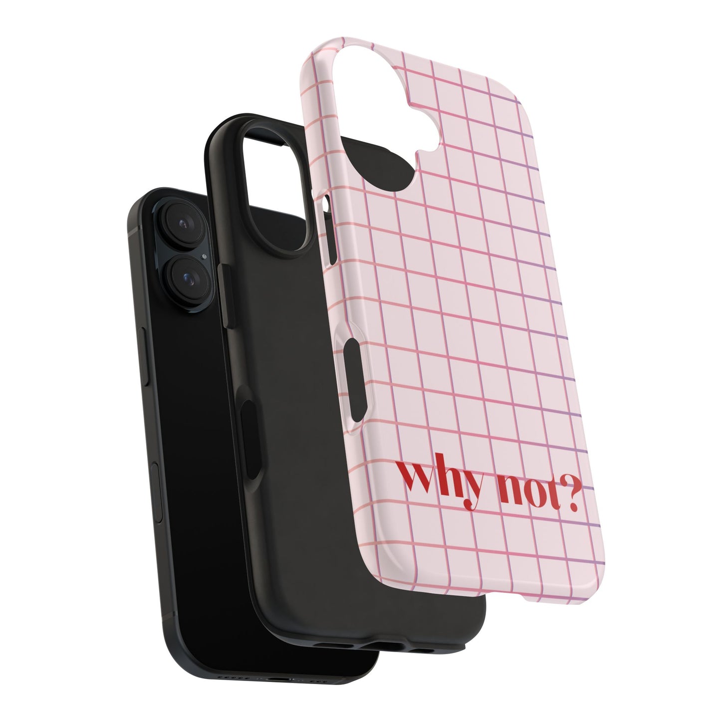 Why not? iPhone Case
