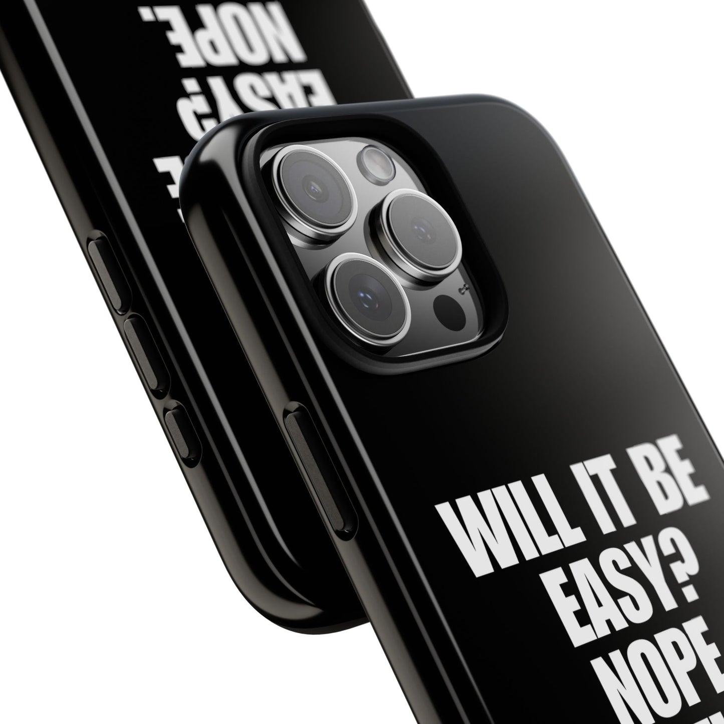 Absolutely worth it. Black iPhone Case
