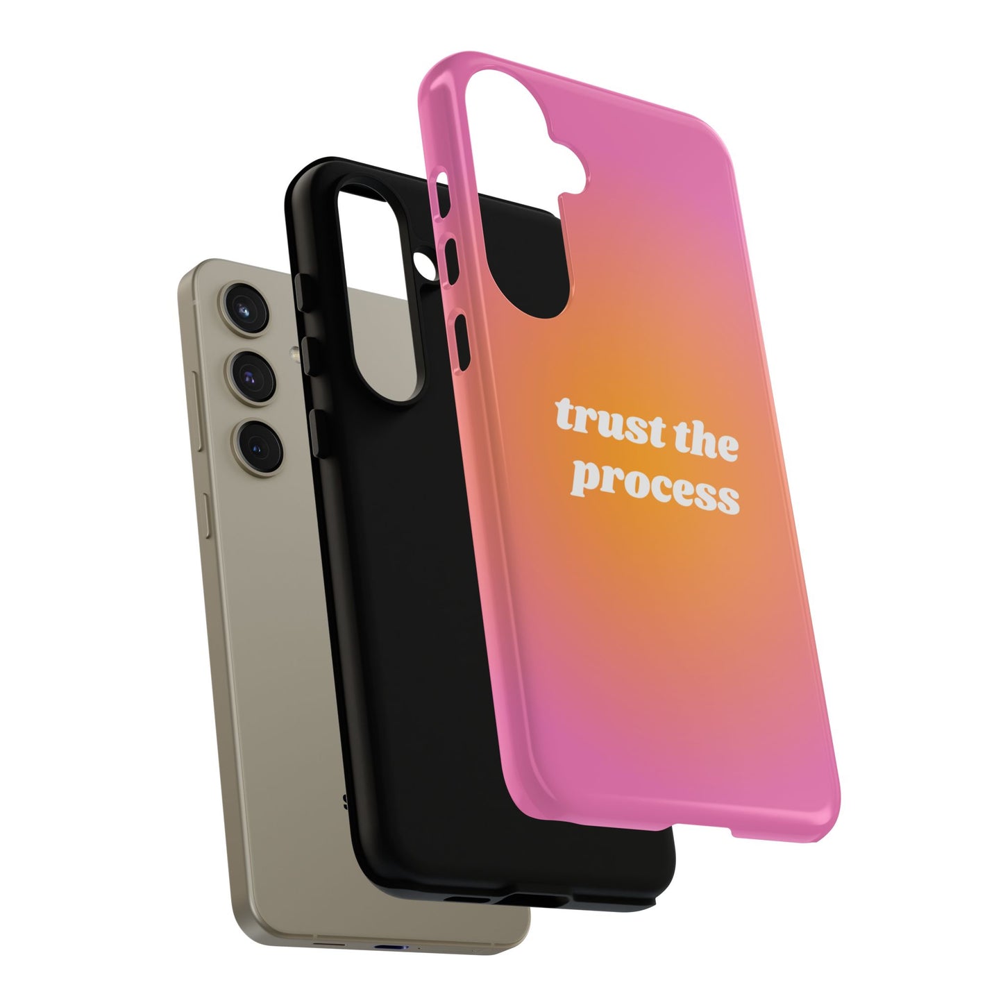 Trust the Process Sunset Samsung Case