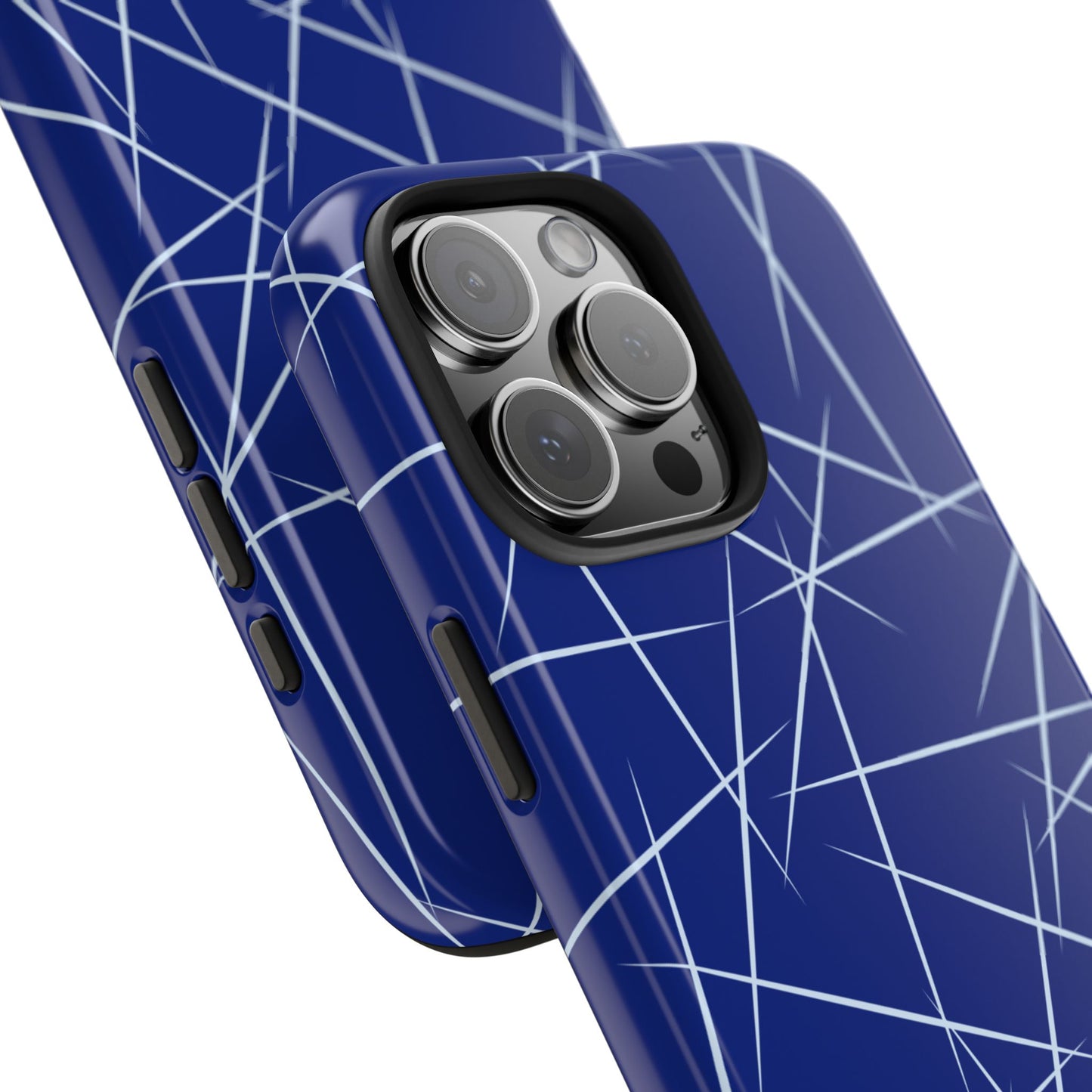 Funda azul para iPhone