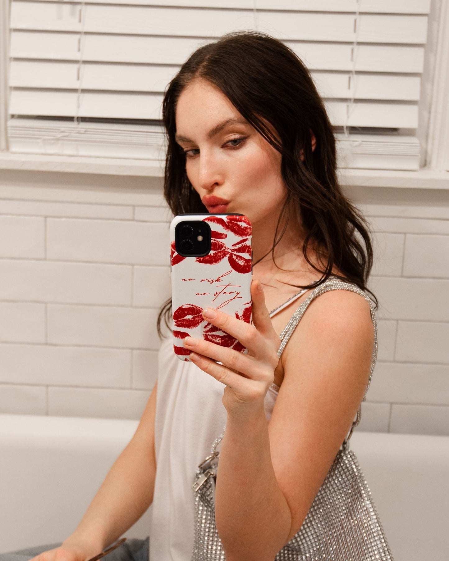 No Risk No Story iPhone Case