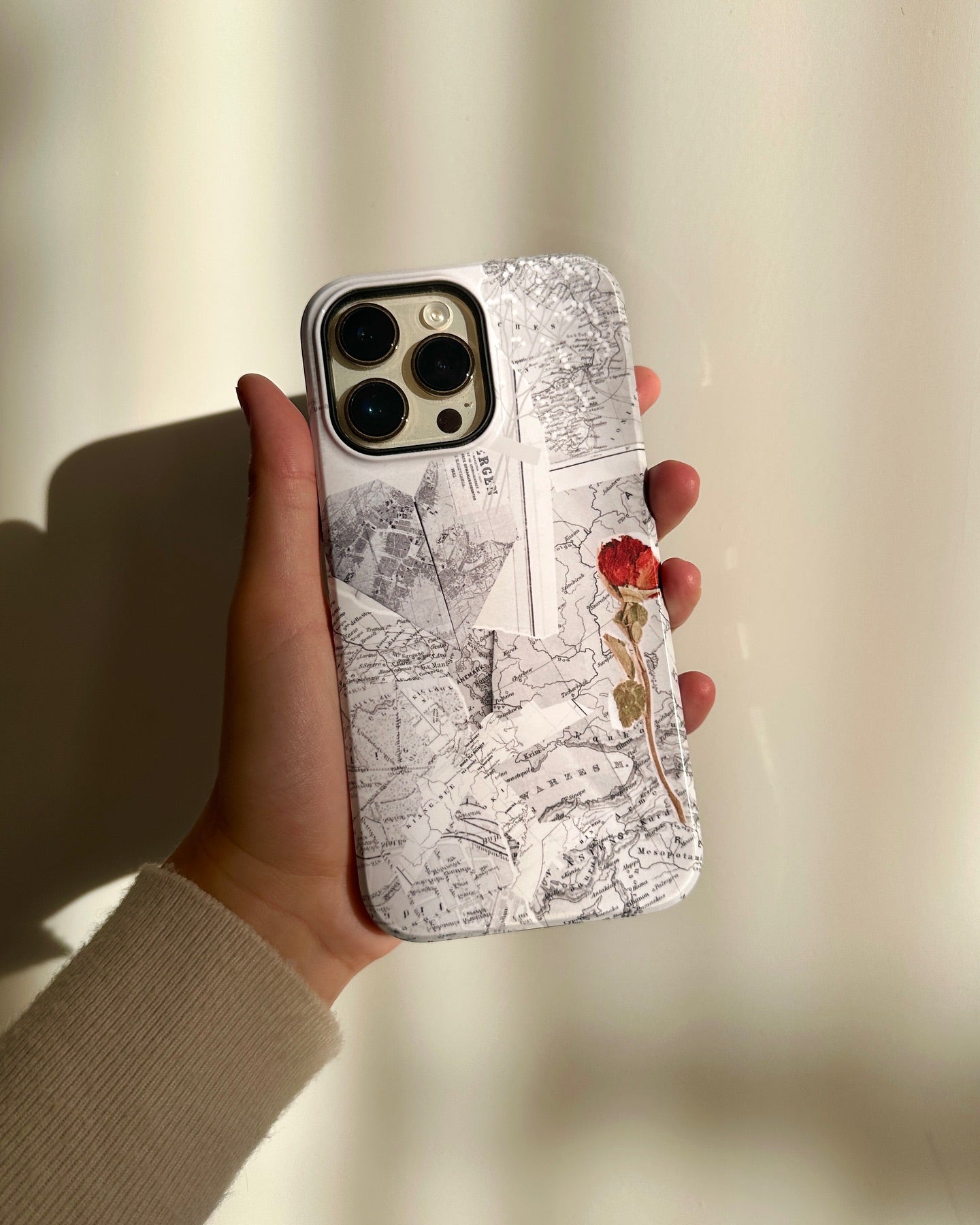 Paper Rose iPhone Case